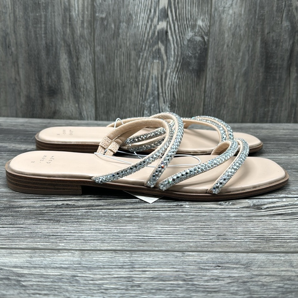 Women's Estelle Slide Sandals - A New Day Tan - Picture 6 of 7